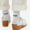 DEPOUND Logo Stripe Socks - White