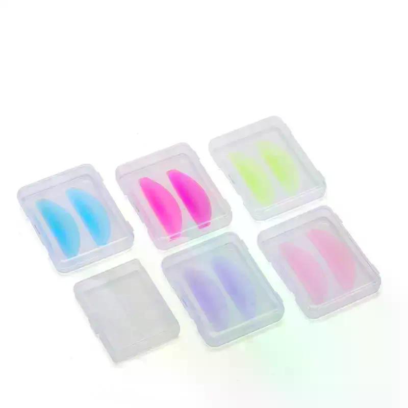 1pár silikonových vložek na řasy Řasy Tyčinky Shield Lifting 3D kulma na řasy Příslušenství Aplikátor Makeup Tool