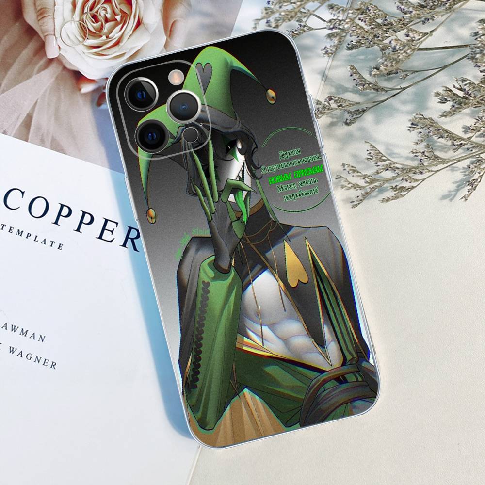 The Freak Circus Pierrot Game Fit For iPhone 16 15 Promax Phone Case iPhone 14 11 12 High end 13 Pro Silicone