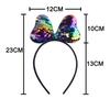 Sequins Bows Headbands Hair Accessories Women Girls Princess Cute Hairband Bowknots Shape Headbands Delicate