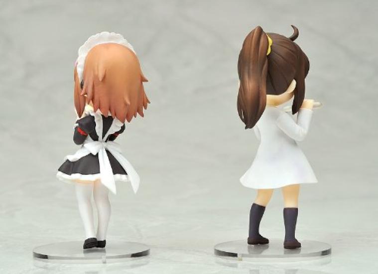 Haganai Twin Shiguma Rika Kusunoki Yukimura PVC Pack & (non-scale pre-painted figure)