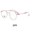 Retro Polygon Eyeglass Frame for Men and Teens, Ultralight Style 7511S