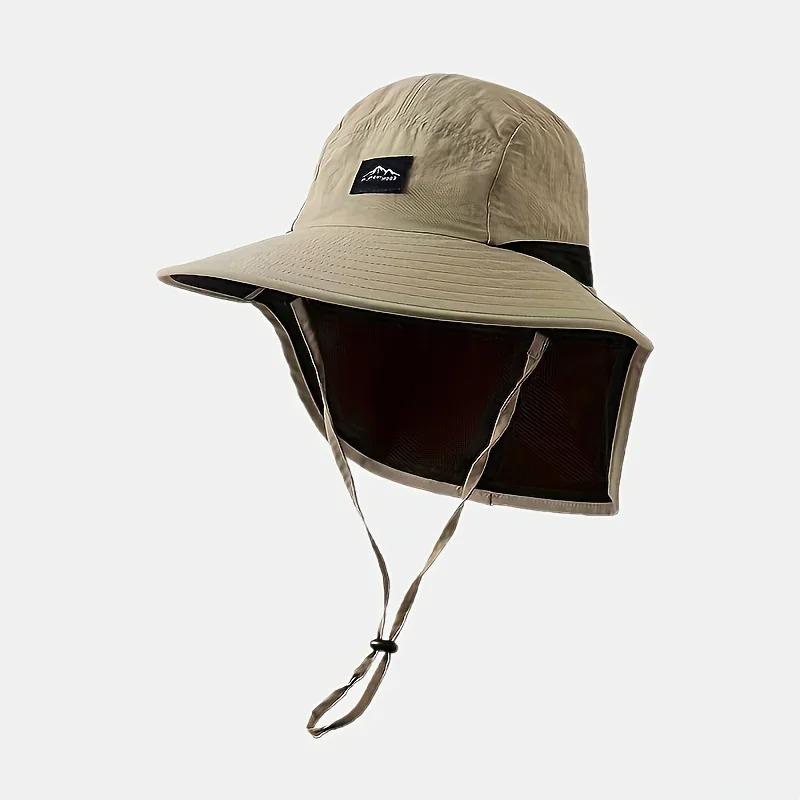 Cappello da Pescatore Protettivo dal Sole per Uomo e Donna, Adatto per Pesca, Viaggi, Campeggio all'Aperto ed Escursionismo