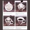 50pcs Coffee Fliter Bags Hanging Ear Style Disposable Drip Coffee Cup Filter Bags for Office Travel Coffees Filters Paper Tools