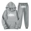 Alcatraz Sweater Set New Threaded Bottom Pendulum Men's and Women's Casual Sports Suit Crtz Sweater Sweatpants