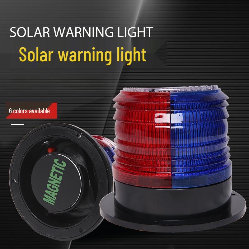 Solar Powered Magnetic LED Car Warning Light