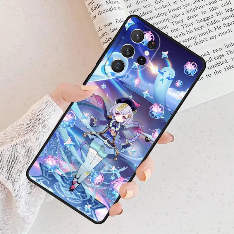 Qiqi Klee Genshin Impact Phone Case For Samsung Galaxy S25 S23 S30 S8 S21 S20 FE S24 S22 Note 10 20 Plus lite Ultra
