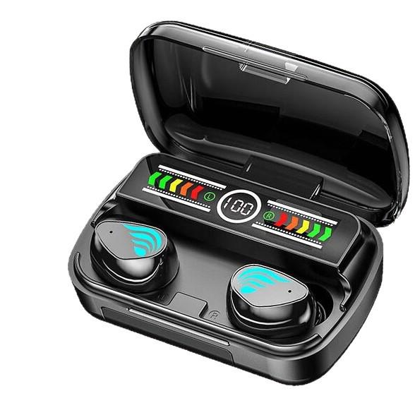 M27 Low Latency Bluetooth Earbuds - HD Call, Long Battery, High Sound Quality, Noise Cancelling, Dual Ear, Fingerprint Touch Control.