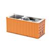 1/20 Scale Simulated Shipping Cargo Container Model Pen Holder Detachable Plastic Storage Box Desktop Organizer Household Supply