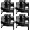 2/4/10Pcs Car Bumper Clips Car Accessories Black Bumper Cover Car Front