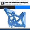 NICECNC For Surron Light Bee X S L1E For Segway X160 X260 Rear Brake Disc Guard Sprocket Caliper Protector Electric Dirt Bike