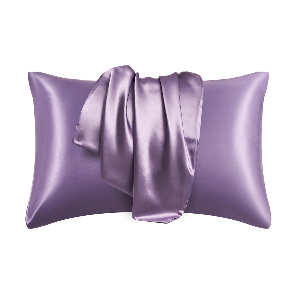Soft Solid Pillowcases White Black Grey Khaki Blue Pink Silver Bedding Decor Pillow Covers For Home Bedroom