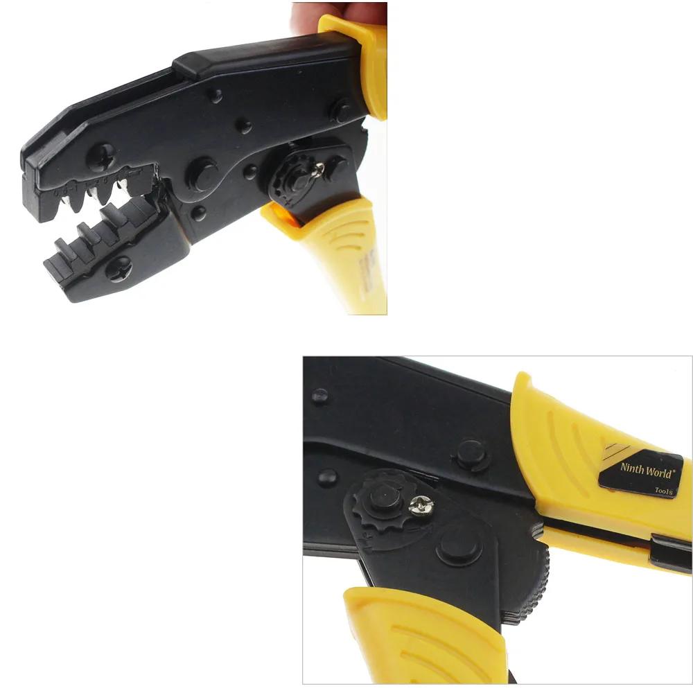 Ninth World HS-03BC SM Plug Terminal Spring Clamp Terminals Crimping Tool Ratchet Crimping Plier 0.5-6 Mm2 Multi Tool Hands