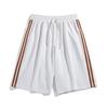 Freizeithose Herren Sommer Dünn Locker Fünf-Viertel-Hose, Sportliche Freizeithose
