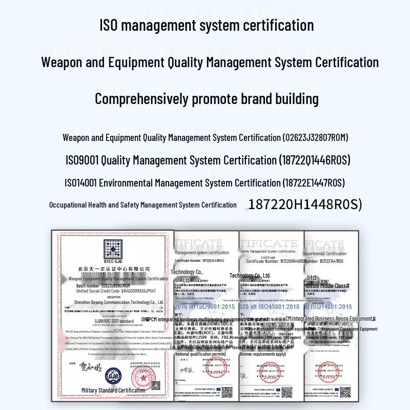 BOYANG Telephone Optical Transceiver