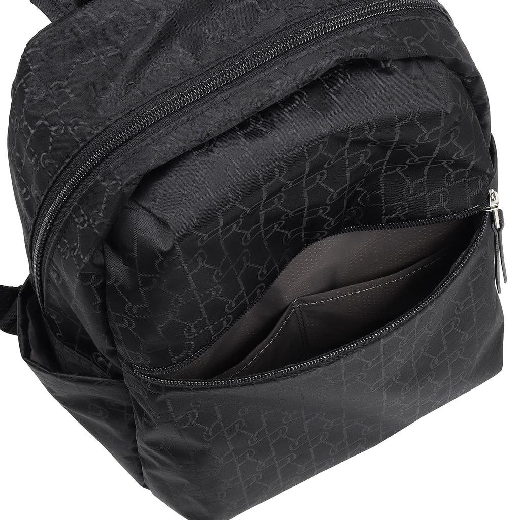 Progre Plie Backpack No. 68166, Women's, Black, H32 x W24 x D14cm