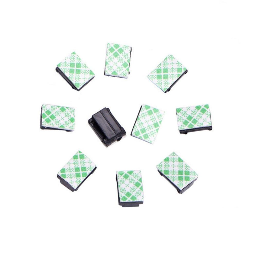 Car Self Adhesive Cable Clip Auto Driving Recorder Wire Management Clamps GPS Data Line Organizer Cord Tie Holder Fixed Clips