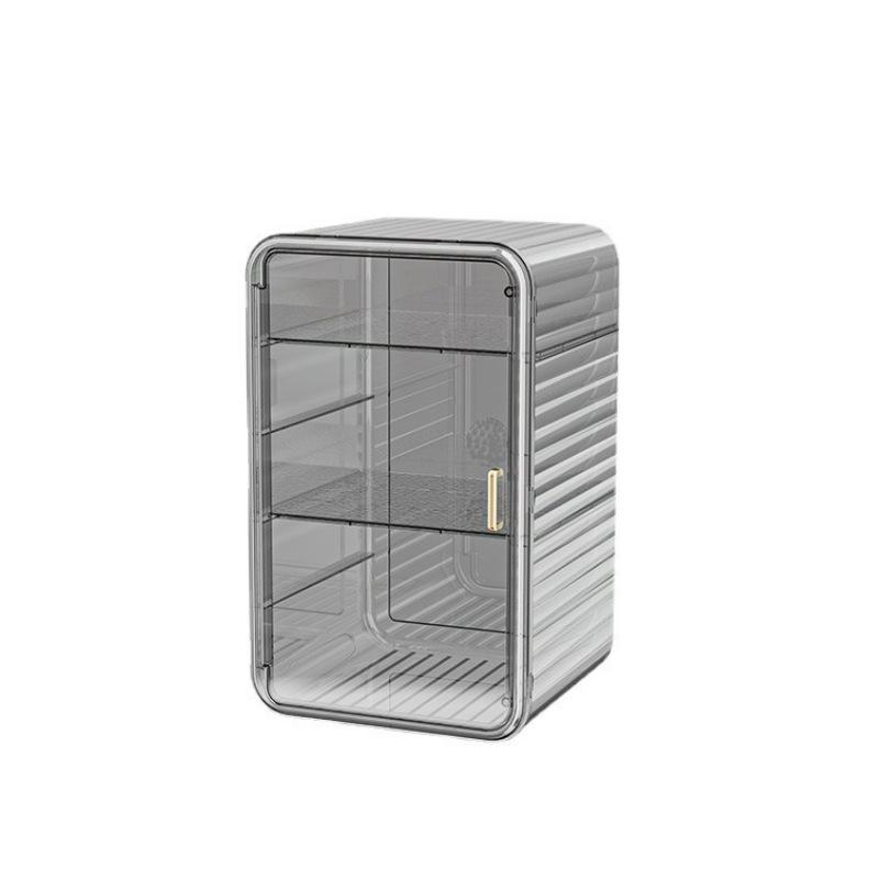 Cosmetics Storage Box Light Luxury Dust Box Dresser Perfume Skin Care Products Powder Mask Large Capacity Storage Shelf