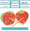Wooden Magnetic Bug Catching Toy for Kids - Enhances Hand-Eye Coordination, Color Memory, and Parent-Child Interaction