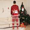 Family Matching Print Sets Pajamas Loungewear Outfits Family Matching Long Sleeve Tops+Pants Set