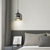 Italian Minimalist Glass Pendant Light for Bar, Study, Bedroom, or Bedside. Nordic Style, High-End, Simple Design.