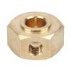 4PCS Brass 12Mm Hex Wheel Hub Adapter For YK4102 YK4103 YK4082 YK6101 Yikong RC Crawler Car Upgrade Parts