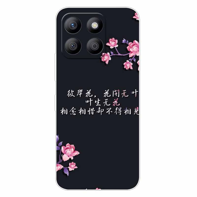 For Honor X8b Case Silicone Soft TPU Fashion Owl Lion Animal Bumper Cover for Huawei Honor X8b Case HonorX8B Shockproof Shells
