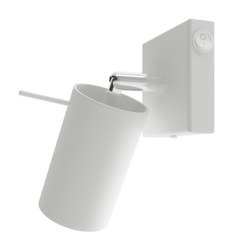 Wandleuchte Mirax 1 Gu10 Weiß Lumilo 10.129.24