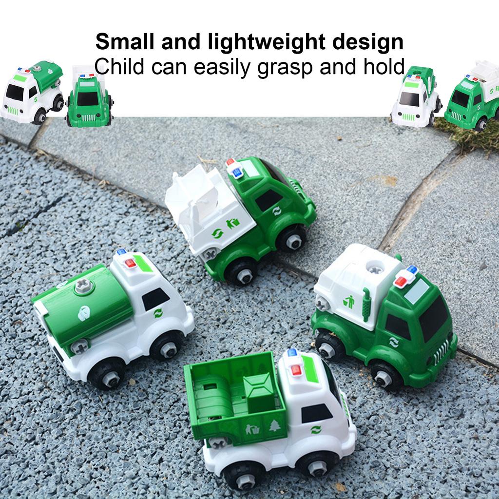 Nut Assembly Vehicle Model Toy Highly Simulation Children Kids Car Model Toy Set