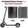 Electric Scooter Fender For Xiaomi M365 Pro 2 E-Scooter Safety Reflective Stickers License Plate fender Number Plate Holder