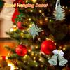 Xmas Hanging Decor Xmas Tree  Star Shape Ornaments for Stair Door Escalator Doorway Xmas Tree Hanging Ornaments