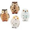 Simulation Forest Bird Animal Model Open-Footed Owl Desktop Static Decoration Ornament Toy