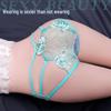 Yan Beiwei Women's Seamless High Elastic Low Waist Thin Strap Underwear, Large Size, Summer Edition