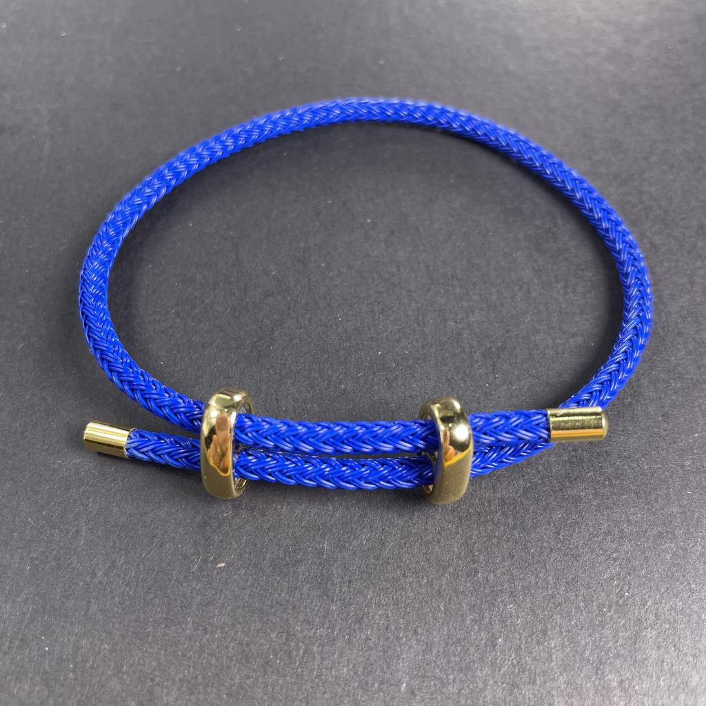 10Pc Luxury Multicolor Fashion Adjustable Bracelet Stainless Steel Wire Waterproof Rope Bracelet Men Women Jewelry Accessories