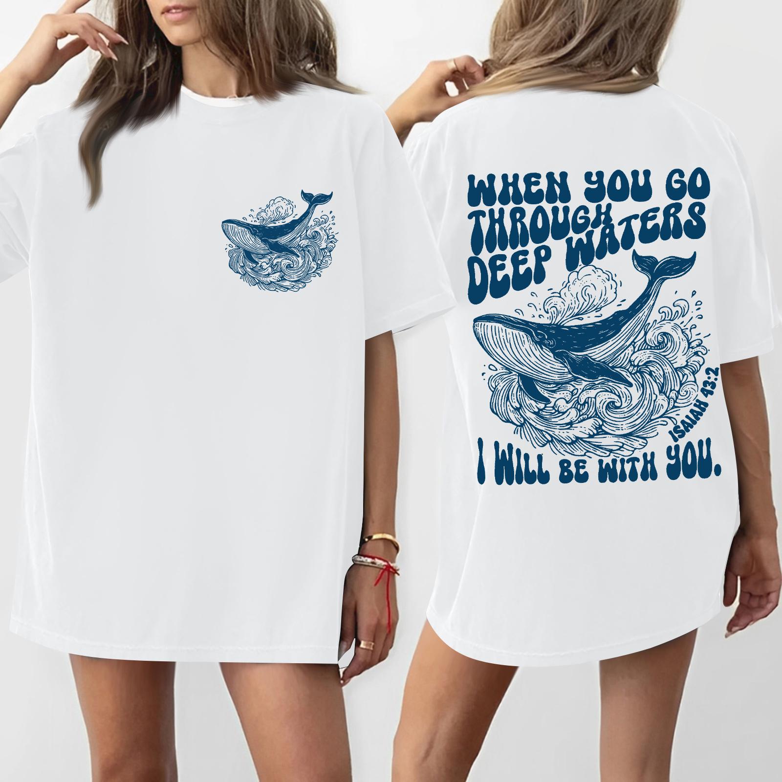 

Женская футболка с круглым вырезом и короткими рукавами с принтом M белый