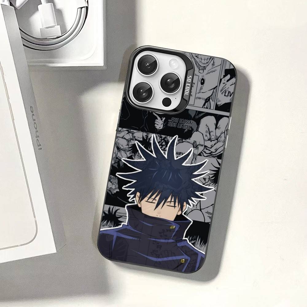 Anime F-Fushiguro M-Megumi Phone Case For IPhone 16 15 14 13 12 11 17 Pro MAX Plus Pro Matte Shockproof Cover