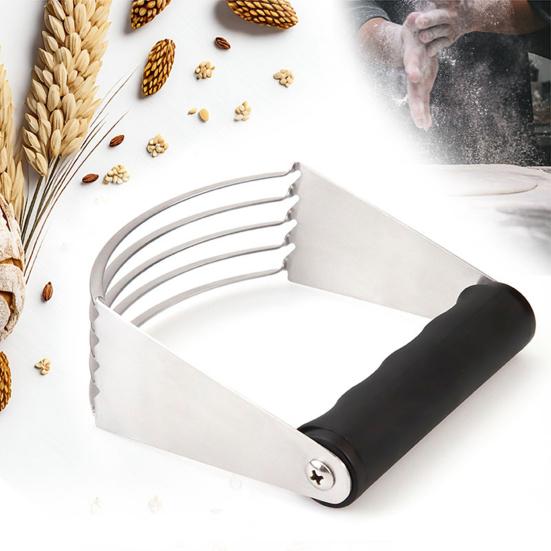 Stainless Steel Dough Blender Mixer Cream Flour Mixer Egg Powder Beater Rammer Multi-Purpose Kitchen