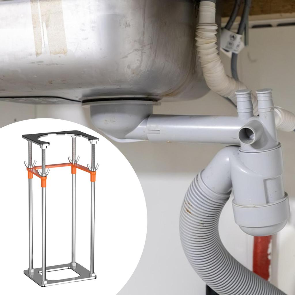 Adjustable Brackets for Undermount Sinks, Easy to Install, Practical And Stable, Mounting on
