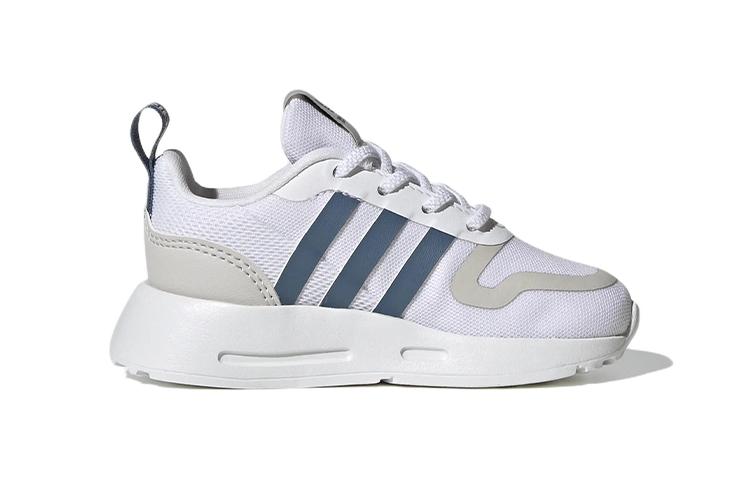adidas Originals MultixMulti Breathable And Wear Resistant Low Top Toddler Shoes White Gray Blue Infant And Toddler GX4262