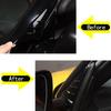 ABS Black Rearview Mirror anti-wind buffeting deflector For Toyota Supra 19-22