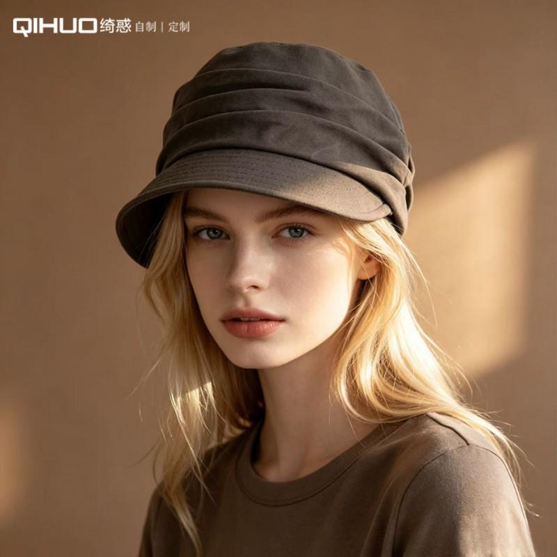 Berretto da Baseball Pieghevole con Parte Superiore Morbida Berretto da Artista Vintage Cappello da Sole Uomo Donna