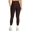 Under Armour Meridian Solid Color Fashion Comfortable Tight Nine-Point Sports Pants Women pants Obsidian-Brown 1386467-227