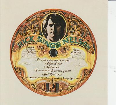 CD RICKY NELSON - Rick Sings Nelson LCCD901271O Lineca 1993 Germany Rock Used