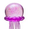 Transparent Jellyfish Squeeze Toy with Glitter Stress Relief Jellyfish Sensory Toy Decompression Stress Ball Clear Sea Animal Fidget Toy