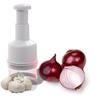 Kitchen Multifunction Garlic And Onion Chopper With Stainless Steel Blade For Home Cooking