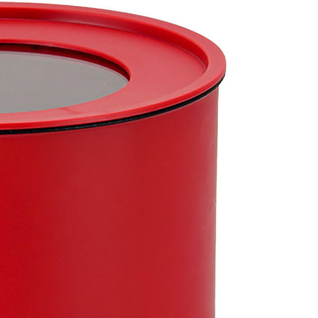 Electric Cooking Pot Quick Heating Mini Electric Cooker with Foldable Handle for Home Kitchen Red