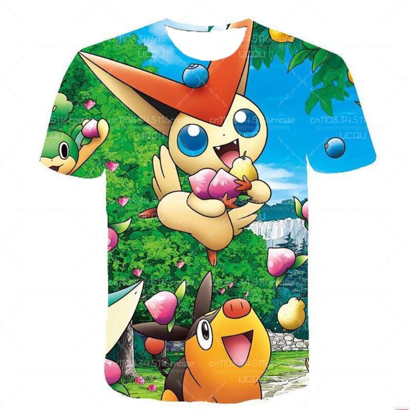 Summer Men T Shirt ClothingT Shirts Kawaii Hip Hop Fruit Style 3D Print Women T Shirt Fashion Casual T-shirt Kid Tshirt Y2k