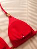 Mikrotrend Bikini 2026 Dam Badkläder Baddräkt Kvinna Triangel Låg Midja Bikiniset Tvådelade Dam Badkläder Strandkläder