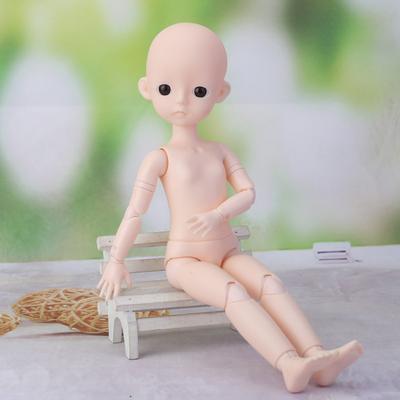 1 Stück Neuer 30 cm Puppenkörper und Kopf DIY Anziehspielzeugpuppen 23 Gelenke Beweglich 1/6 Puppe Ohne Make-up Gesicht Übung Für Mädchen Spielzeug