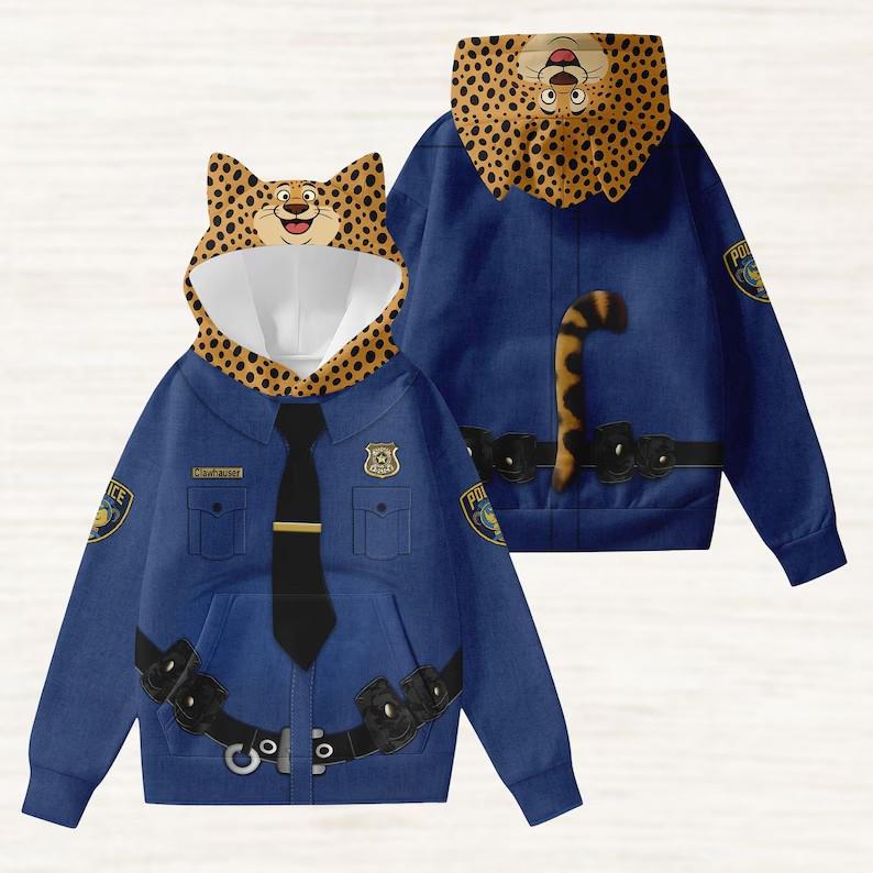 Bluza z kapturem dla dzieci Zootopia Wąż Gary